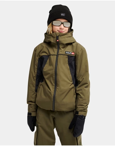 Quiksilver - Boys 8 to 16 Young Guns 20K Snow Jacket