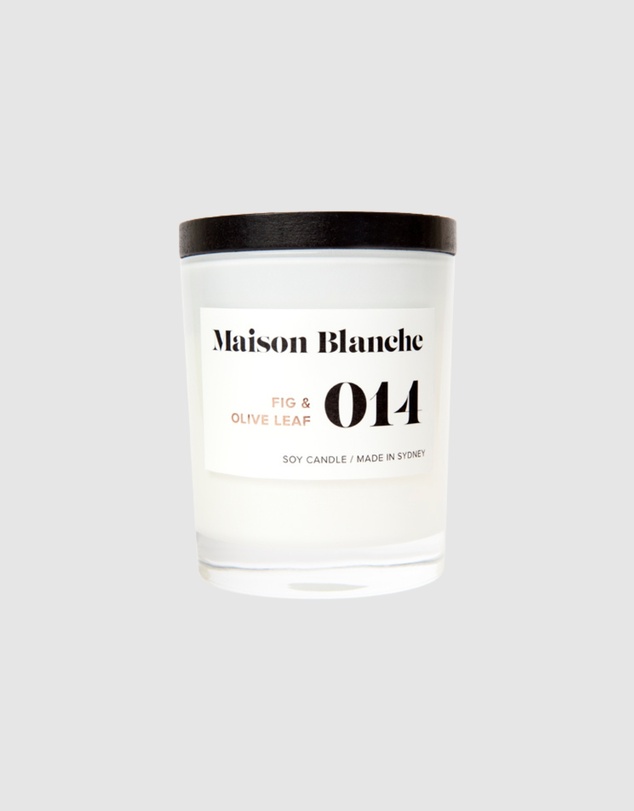 Maison Blanche - 014 Fig & Olive Leaf - Medium Candle