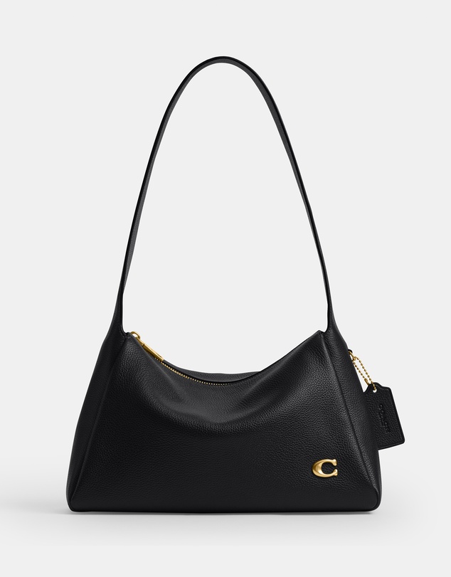 Coach - Polished Pebble Leather Lola Shoulder Bag