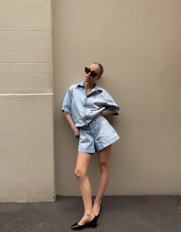 KIVARI - Florence Denim Shorts