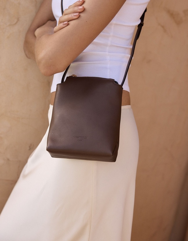 VESTIRSI - Clara Chocolate Mini Crossbody Bag