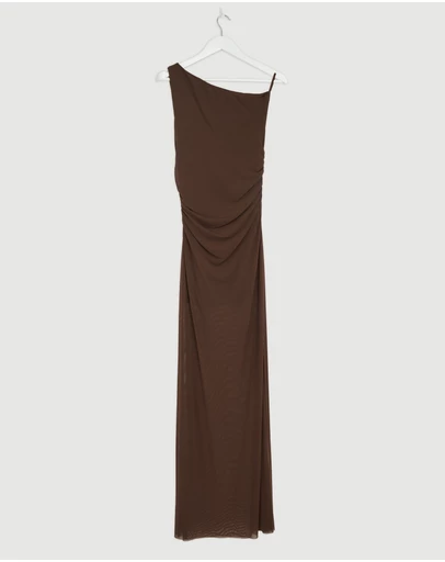 Revibe - Repaired SNDYS Pomona Mesh Maxi Dress - AU 10
