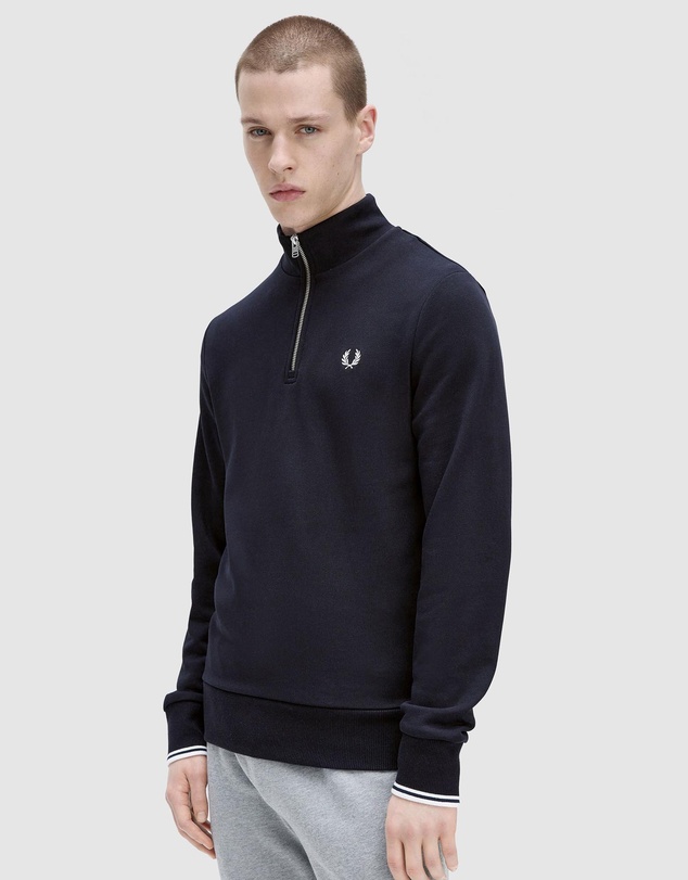 Fred Perry - Half Zip Sweatshirt