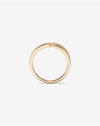 Michael Hill - Wedding Ring with Diamonds in 14kt Yellow Gold