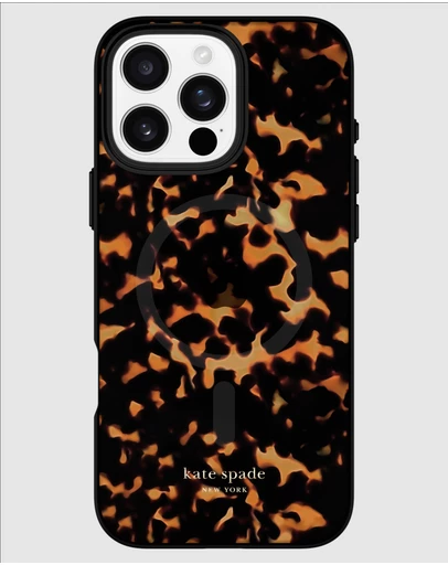 Kate Spade - Kate Spade Tortoise MagSafe Case for iPhone 16 Pro Max
