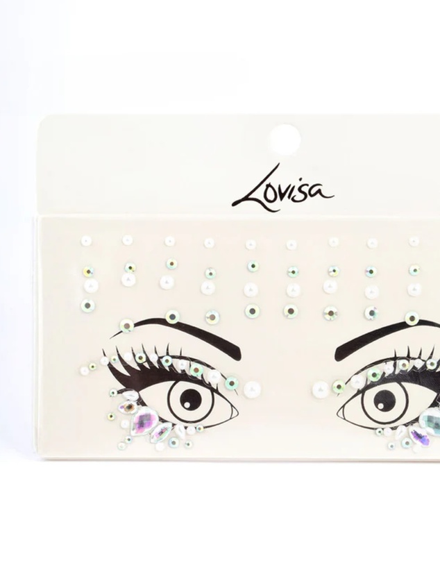 Lovisa - Acrylic Diamante Pearl Face Jewels