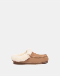 EVERAU - EverAU Ugg Creago Cow Suede Upper Loafer Oxfords Flats