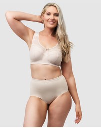 Naturana - Padded Wide Strap Wirefree Plus Size Bra