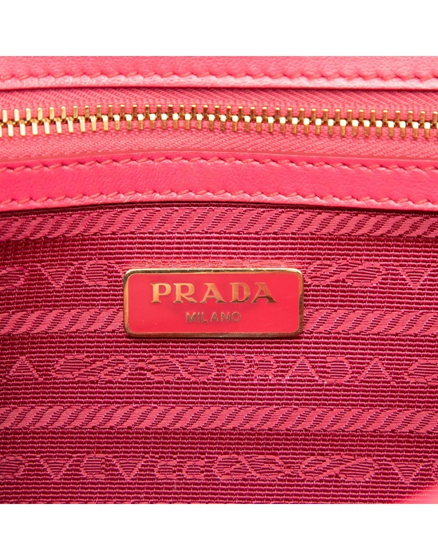Pre-Loved by Azura Reborn - Pre-Loved Soft Calf Chevron Impunture Turn Lock Chain Crossbody