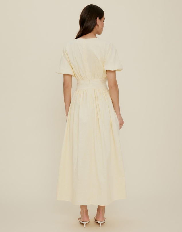 The Fated - Gallery Waisted Midi Dress