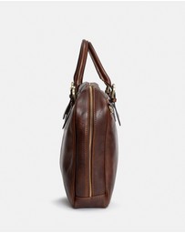 Republic of Florence - The Madrid Matt Choc Laptop Case