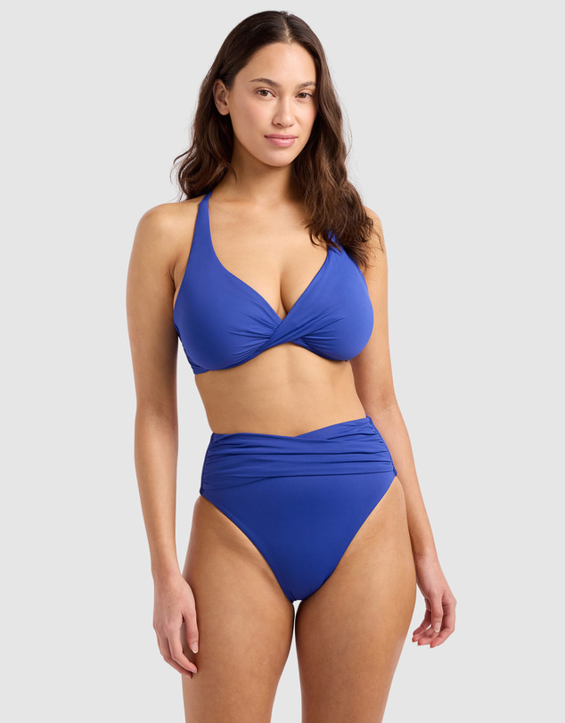 Seafolly - Seafolly Collective High Waist Wrap Front Bikini Bottom