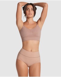 Leonisa - High-Waisted Classic Shaping Tummy Control Brief