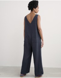 Seasalt - Seasalt Cornwall Navy Salt Air Jumpsuit