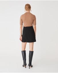 Forcast - Nikki Mini Wrap Skirt