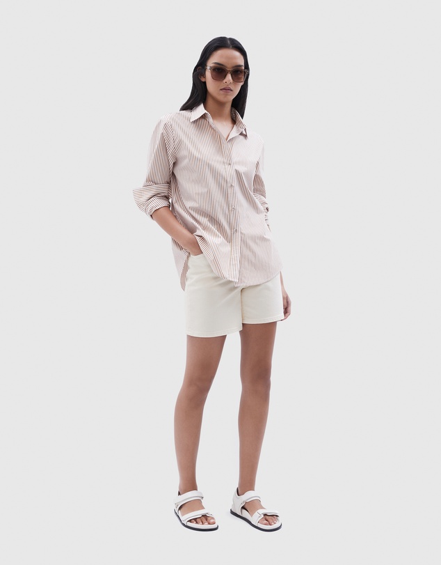 UNISON - Cotton Stripe Shirt