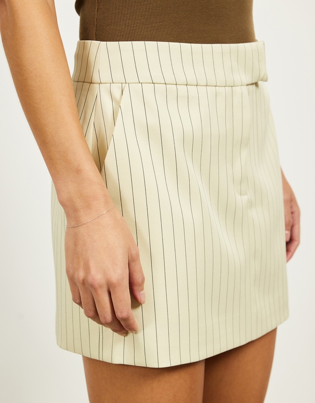 Lover - Orion Pinstripe Mini Skirt