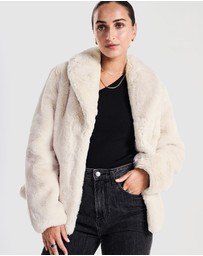 ENA PELLY - Marni Faux Fur Jacket