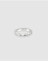 Ichu - Personalised Letter I Ring