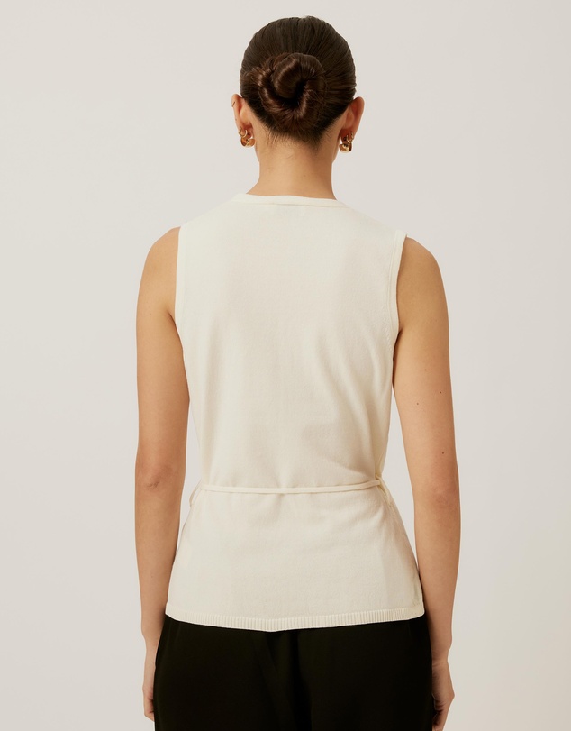 Tussah - Wrap Knit Top