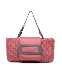 Pre-Loved by Azura Reborn - Pre-Loved bottega veneta Stylish Top Handle Bag with Unique Details and Durable Construction