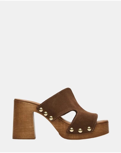 Steve Madden - Sunkissed Chestnut Suede Heels