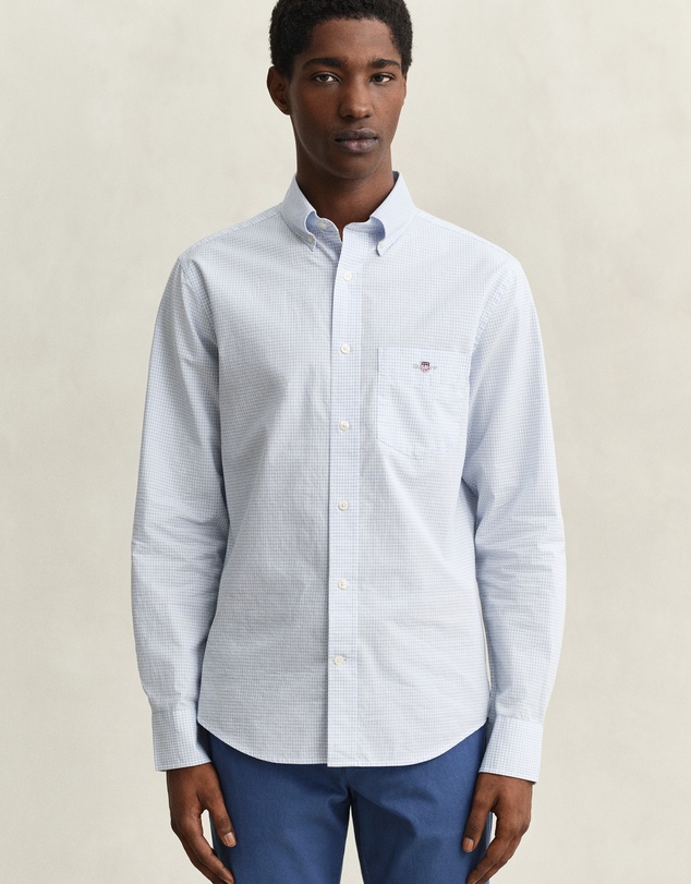 Gant - Classic Poplin Gingham Shirt