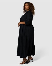 Sunday In The City - Wild Halo Midi Shirt Dress