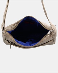 Pierre Cardin - Pierre Cardin Nylon Anti-Theft Cross Body Bag