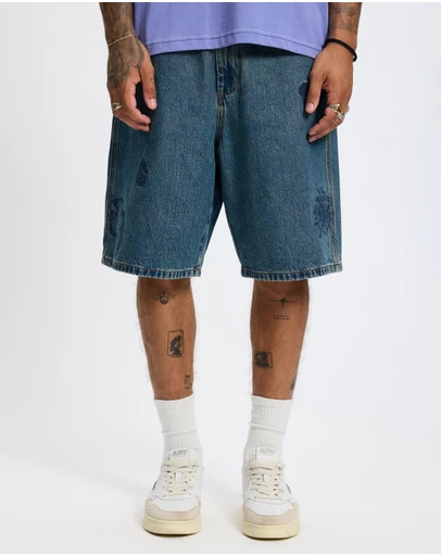 Worship - Scratch Big Dawg Jean Shorts