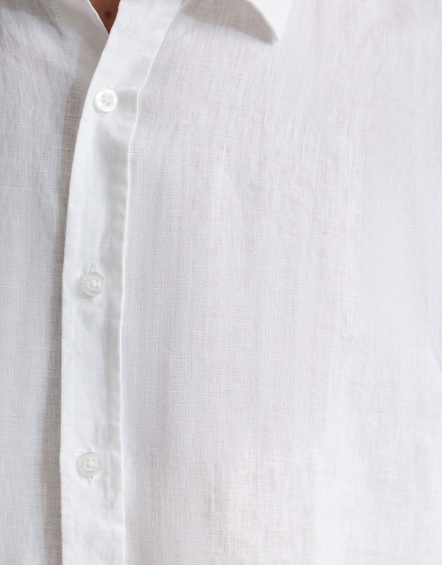 Oxford - Cooper Ls Organic Linen Shirt