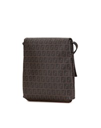 Pre-Loved by Azura Reborn - Pre-Loved fendi Stylish Shoulder Bag with Patterned Design and Exterior Embellishment