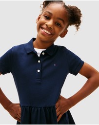 Tommy Hilfiger - Short Sleeve Polo Dress - Kids
