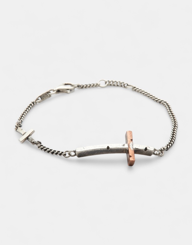 Buck Palmer - Double Copper Cross Bracelet