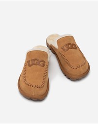 Ozwear Connection Uggs - Ugg Fremantle Sudge Logo Women Slipper