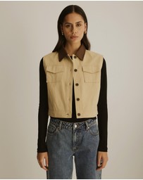 Atmos&Here - Juniper Contrast Collar Shirt