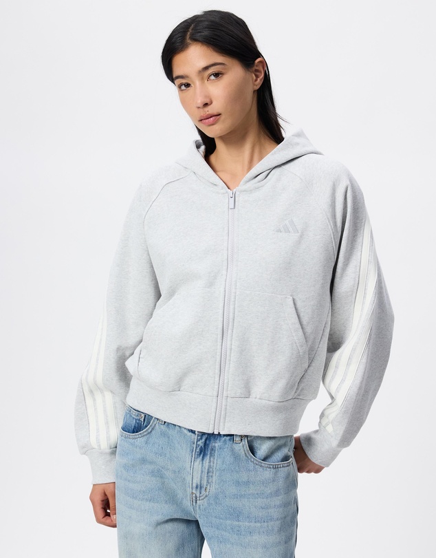 adidas Sportswear - Adidas Kit 3-Stripes Full Zip Hoodie