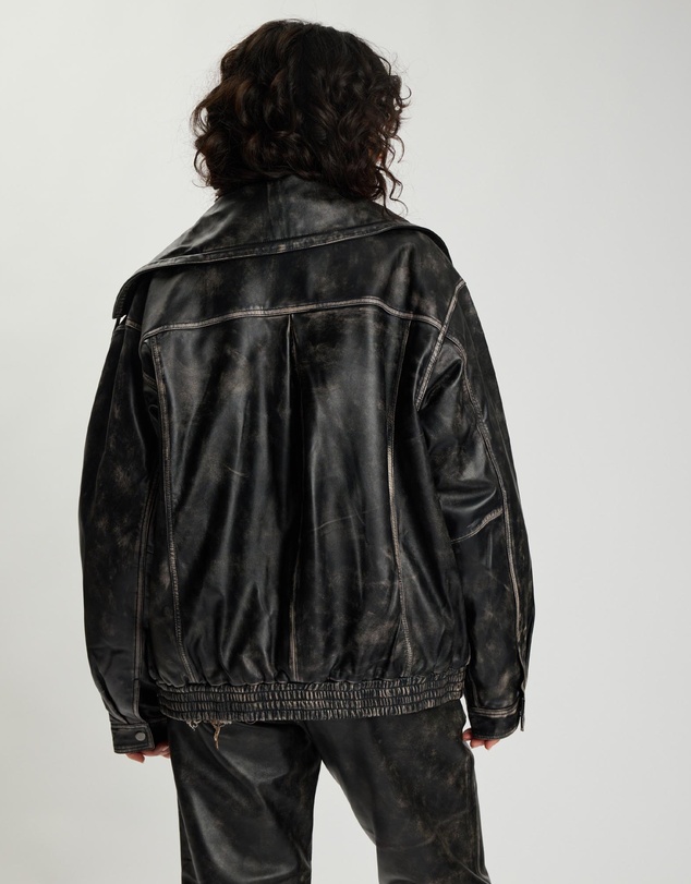 ONE TEASPOON - Atlas Leather Utility Jacket