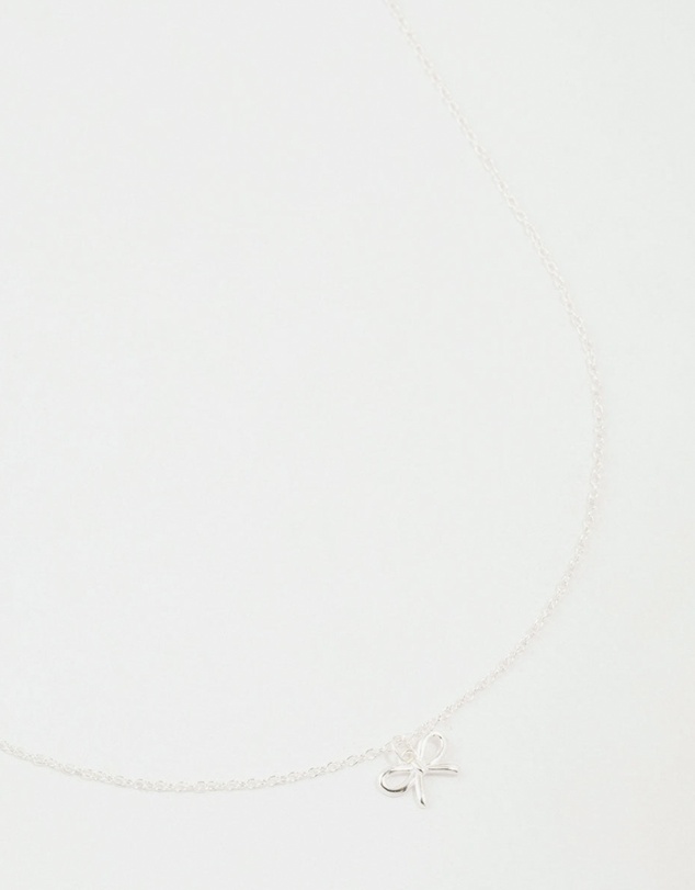 Lovisa - Sterling Silver Bow Necklace