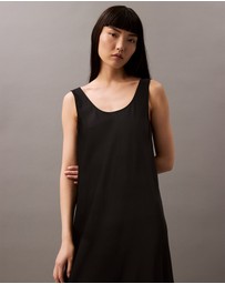 Calvin Klein - Satin Midi Slip Dress