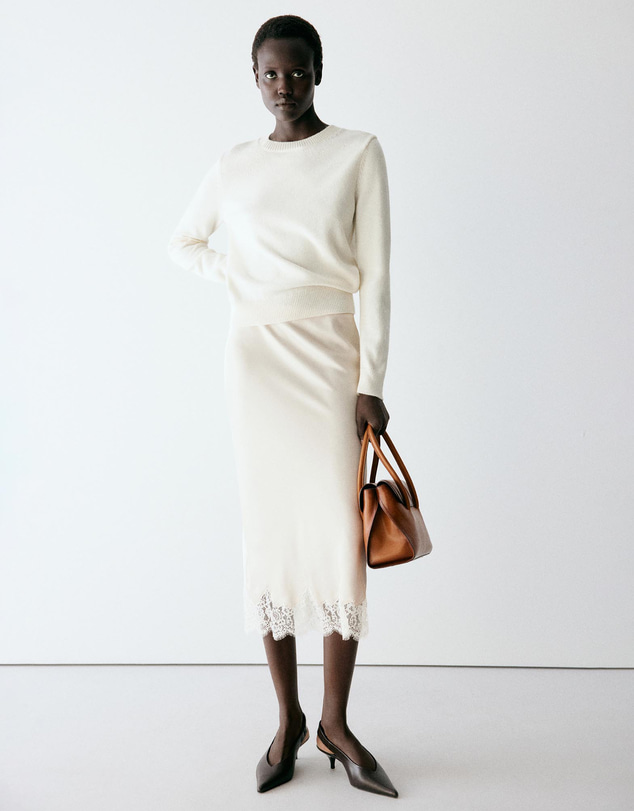 M.N.G - Round Neck Knitted Sweater