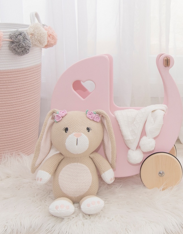 Living Textiles - Knitted Toy - Amelia the Bunny