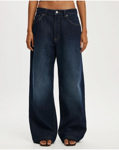 Cotton On - Low Super Baggy Jeans