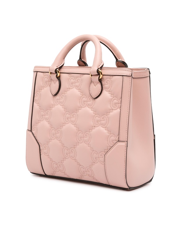 Pre-Loved by Azura Reborn - Pre-Loved Mini GG Matelasse Leather Top Handle Bag