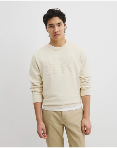 Country Road - Workwear Australian Cotton Crew Neck
