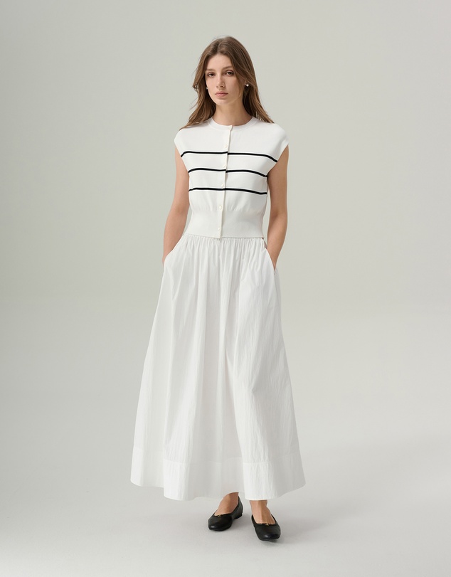 IDA+S - Effie Cotton Midi Skirt