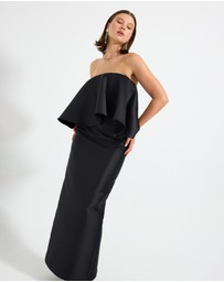 Pasduchas - Pippa Drape Maxi Dress
