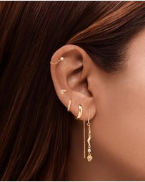 HOUSE OF SLANI - Lea Gold Hoops
