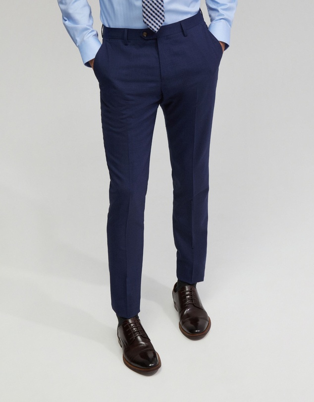 Oxford - Auden Wool Suit Trousers