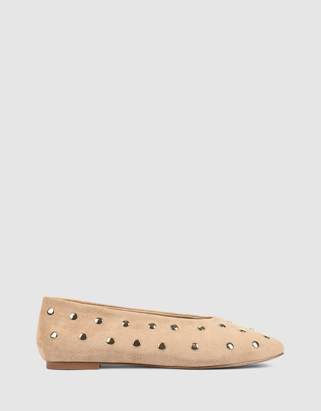 Verali - Euri Studded Ballet Flats